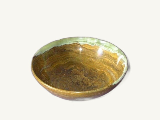 Stone Onyx Bowl | Pakistani Onyx & Marble Handicraft | Pak Expo