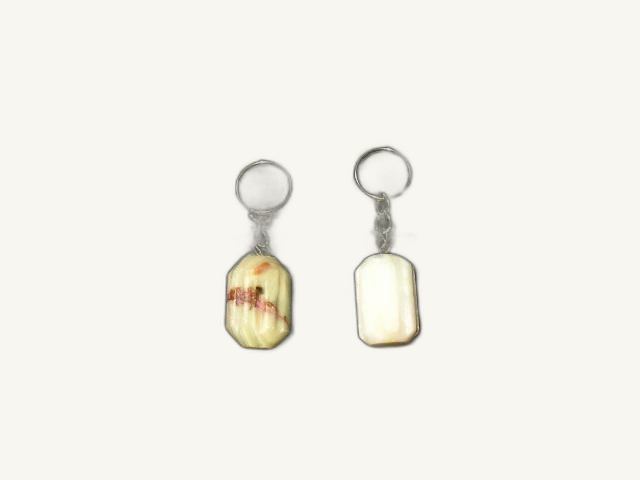 Keyrings 3 | Pakistani Onyx & Marble Handicraft | Pak Expo