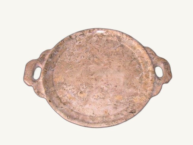 Coral Tray - handcrafted natural stone from Pakistan - Pak Expo