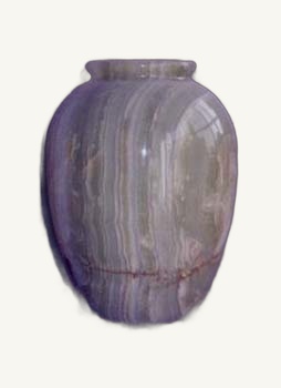 Onyx Pot Big - handcrafted natural onyx from Pakistan - Pak Expo