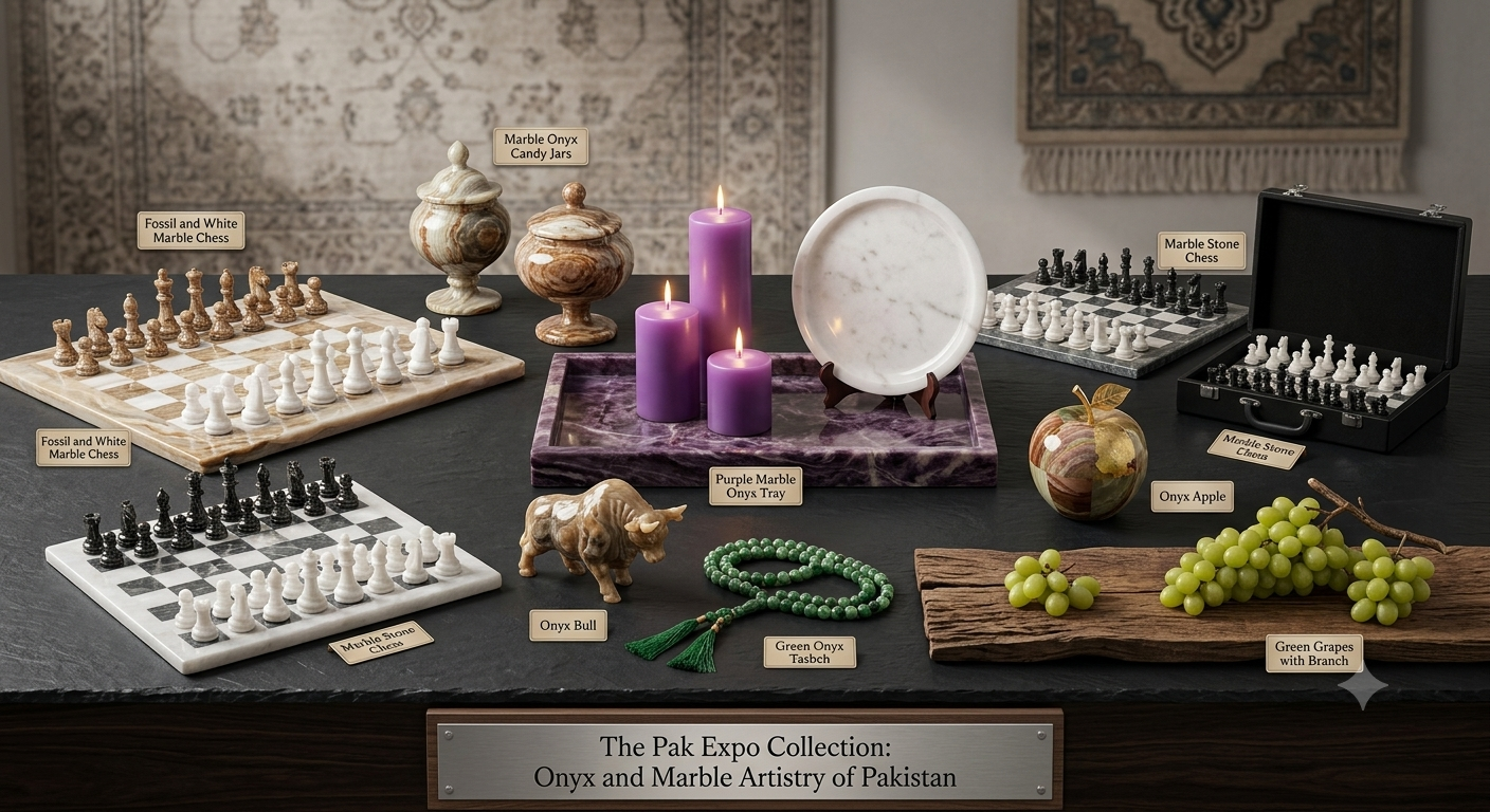 Pak Expo marble and onyx handicraft gallery