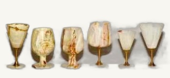 Cup Onyx Handicraft item 0329 – Pakistani onyx marble by Pak Expo