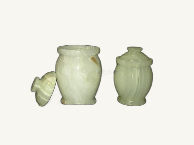 Jar Onyx Handicraft item 0242 – Pakistani onyx marble by Pak Expo