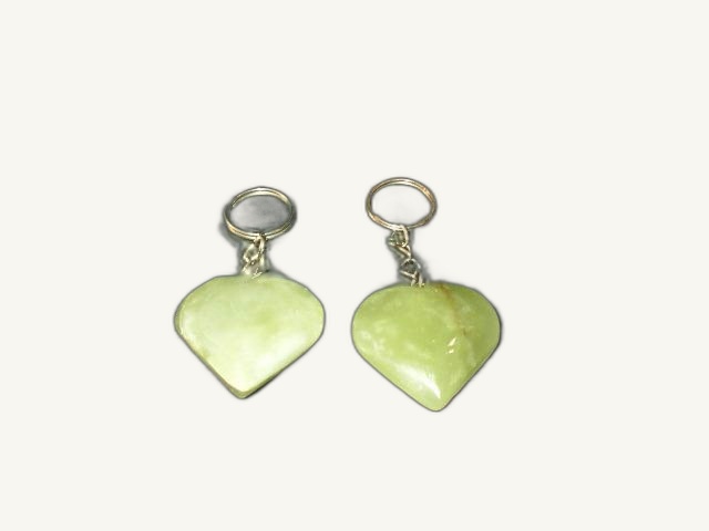 Heart Key Ring item 0276 – Pakistani onyx marble by Pak Expo