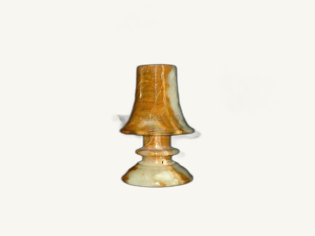Onyx 7 Lamp item 0208 – Pakistani onyx marble by Pak Expo