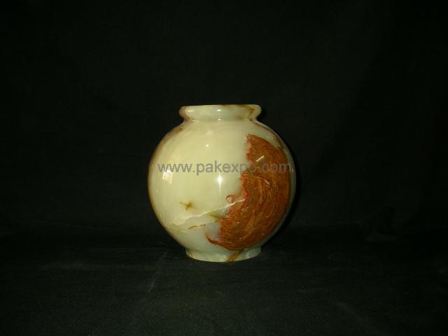 Onyx 6 Inch Pot item 0223 – Pakistani onyx marble by Pak Expo