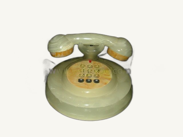 Telephone Onyx 2 Handicraft item 0297 – Pakistani onyx marble by Pak Expo