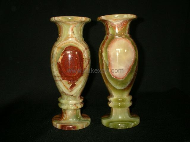 Multigreen Onyx Vase item 0012 – Pakistani onyx marble by Pak Expo