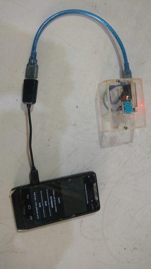 Android Arduino Temperature and Humidity Monitoring Application - Pak Expo