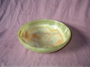 Onyx Bowl - handcrafted natural onyx from Pakistan - Pak Expo