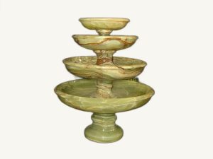 Dishes Fountain - handcrafted natural stone from Pakistan - Pak Expo