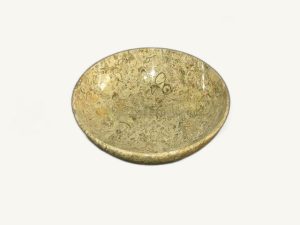 Fossil Stone Bowl - handcrafted natural stone from Pakistan - Pak Expo