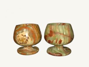 Goblet Glass - handcrafted natural stone from Pakistan - Pak Expo