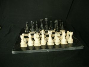 Marble Stone Chess 5 - handcrafted natural marble from Pakistan - Pak Expo