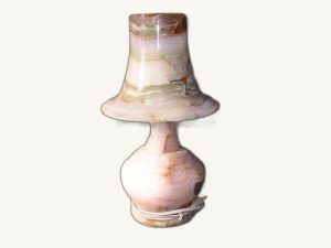 Onyx Lamp 9 - handcrafted natural onyx from Pakistan - Pak Expo