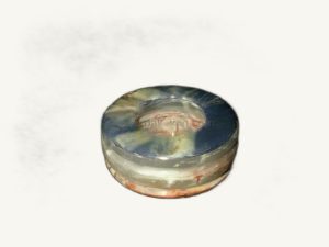 Onyx Patchwork Ashtray 3 Inch - handcrafted natural onyx from Pakistan - Pak Expo