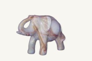 Onyx Stone Elephant - handcrafted natural onyx from Pakistan - Pak Expo
