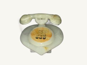 Onyx Telephone 3 - handcrafted natural onyx from Pakistan - Pak Expo