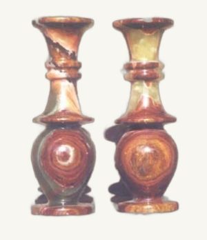 Multi Vase - handcrafted natural stone from Pakistan - Pak Expo