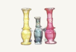 Patchwork Vase No. 0021 - handcrafted natural stone from Pakistan - Pak Expo