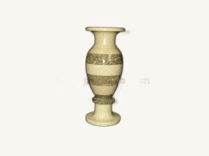 Patchwork Vase No. 0022 - handcrafted natural stone from Pakistan - Pak Expo