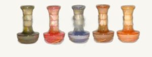 Small Patchwork Vase - handcrafted natural stone from Pakistan - Pak Expo